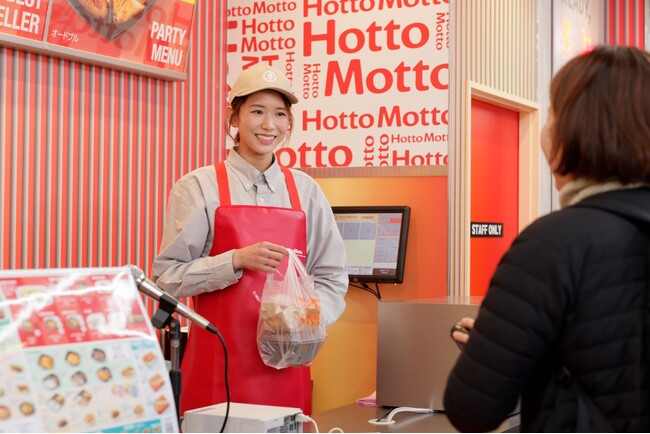 「ほっともっと」古賀紗理那さん一日店長イベントを実施