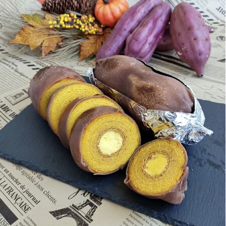 【秋の味覚をまるごとお届け】本物そっくり焼き芋バウム!