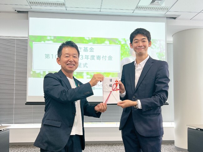 【三井ダイレクト損保つよやさ基金】第10回 寄付金贈呈式を開催しました
