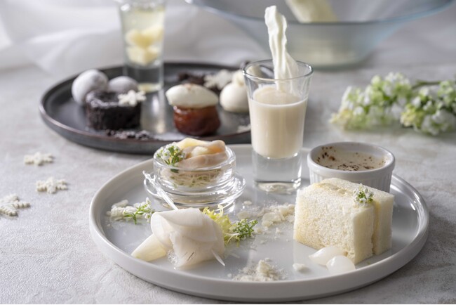 雪のような白いセイボリーで冬を味わうアフタヌーンティー「Larboard Afternoon Tea ~Snow~」