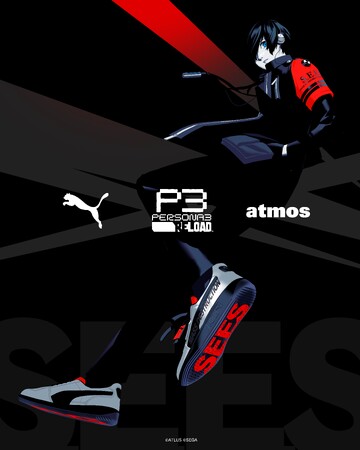 atmosとPUMAが大人気ゲーム『ペルソナ3 リロード』とトリプルコラボレーションした別注モデルが登場