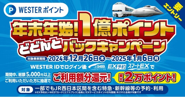 \年末年始!/1億ポイントどどんとバックキャンペーン