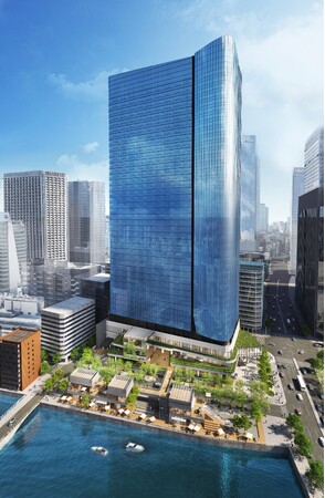 「八重洲一丁目北地区第一種市街地再開発事業」新築着工