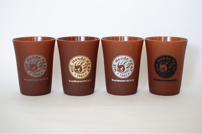 三重県津市の間伐材を使用したリユースカップを開発