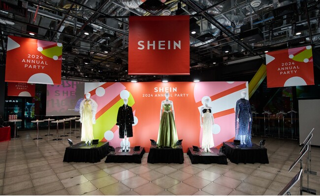 SHEINがクリスマスパーティー「SHEIN 2024 ANNUAL PARTY」を開催!