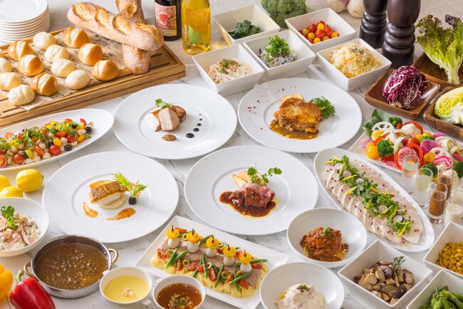 選べるメインディッシュがついたブッフェへ!「SORAEの平日ブッフェリニューアルのお知らせ」