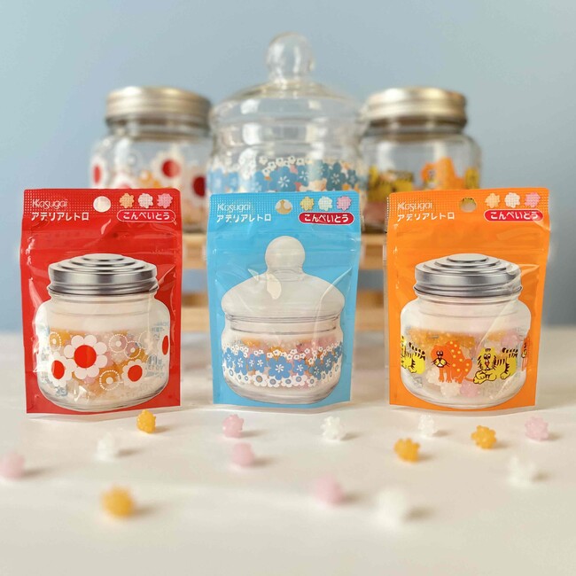 昭和レトロってかわいい!大人気アデリアレトロ×こんぺいとう コラボ企画第4弾新発売!