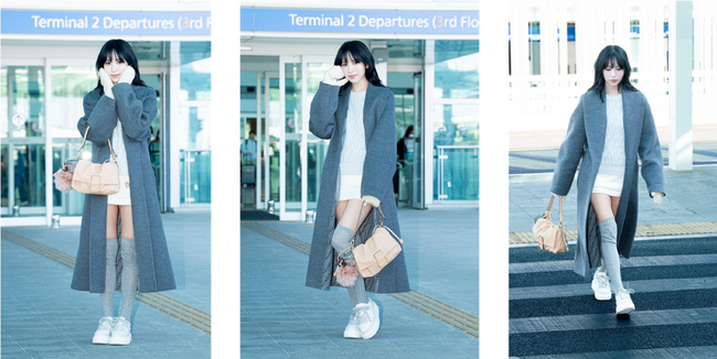 ミナがフェンディのトータルルックを纏って登場!