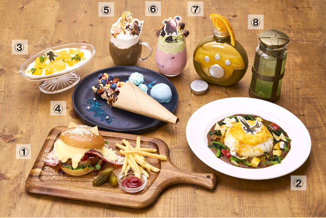 カプコンカフェ 池袋店&梅田店『モンスターハンターワイルズ』コラボメニューを大公開!