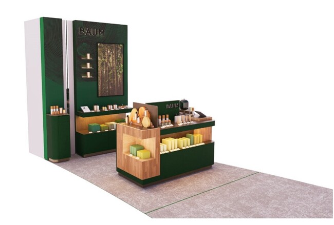 「BAUM」3店舗目となる免税店を福岡空港にオープン
