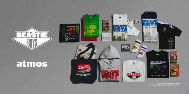 atmos Apparelが”BEASTIE BOYS”とのコラボレーションアイテムを発売