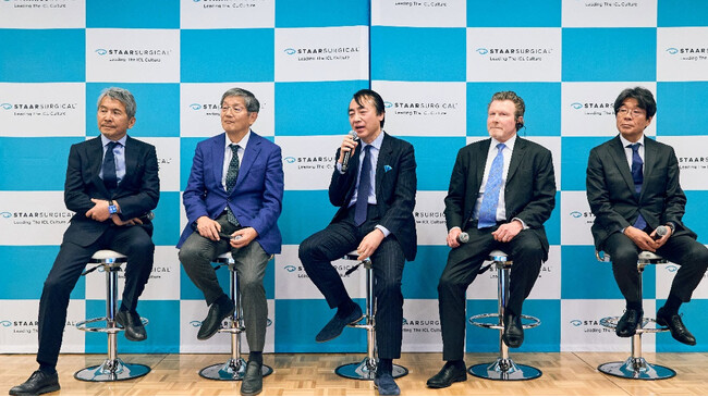 スターサージカル メディアセミナー「急増する近視と視力矯正の最前線-ICL治療」を開催