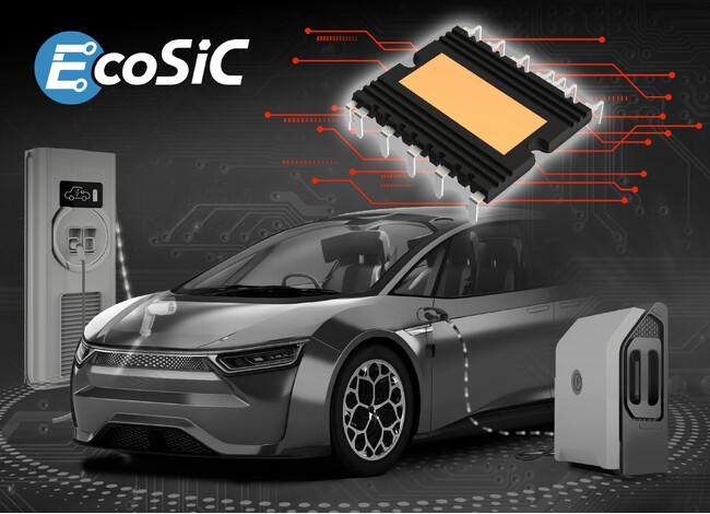 OBCのデファクトスタンダードへ!高電力密度の新型SiCモジュールを開発