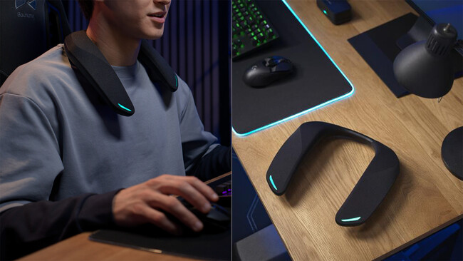 ゲーミングネックスピーカー SC-GNW30を発売