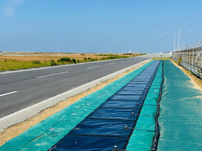 神戸空港でフィルム型ペロブスカイト太陽電池の実証実験を開始