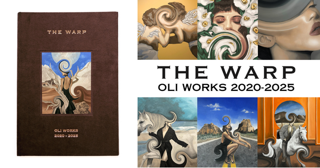 OLI初の作品集「THE WARP」7/13発売 表参道で個展を開催