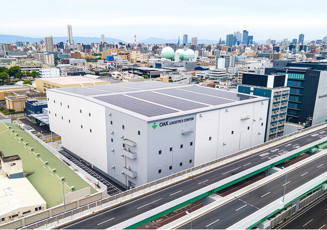 大林組が開発する物流施設「OAK LOGISTICS CENTER 名古屋」が竣工