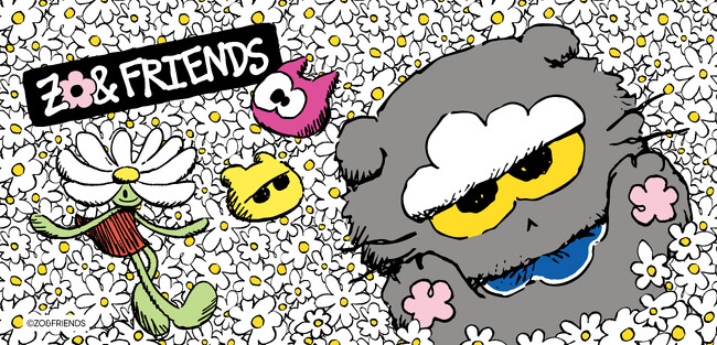 LINE FRIENDSとG-DRAGONが一緒に作った新キャラクター「ZO&FRIENDS」の初ポップアップを開催。