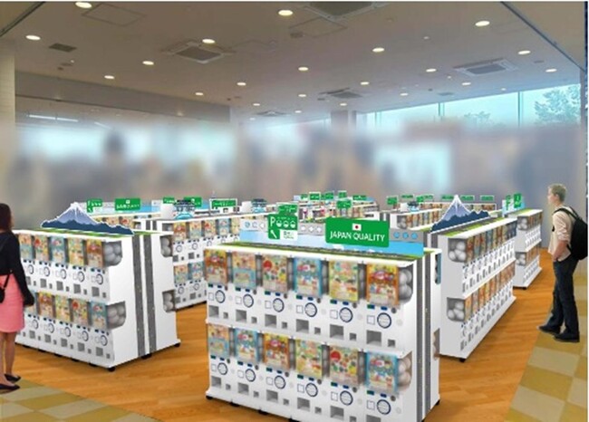 E1東名 EXPASA富士川(上り)にカプセルトイ専門店がオープン!