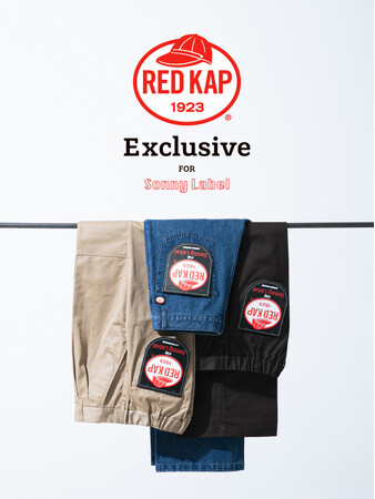 RED KAP × Sonny Labelの別注アイテムが登場!
