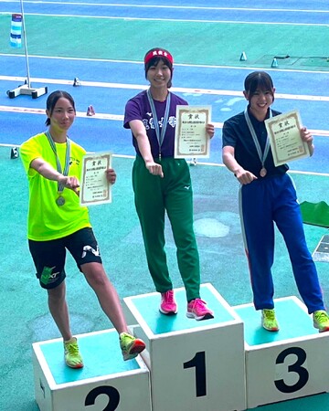 堺整骨院グループのアンバサダー井千夏選手「第80回九州陸上競技選手権大会」で優勝!