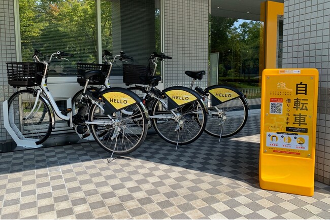 奈良先端科学技術大学院大学に「HELLO CYCLING」のステーション設置