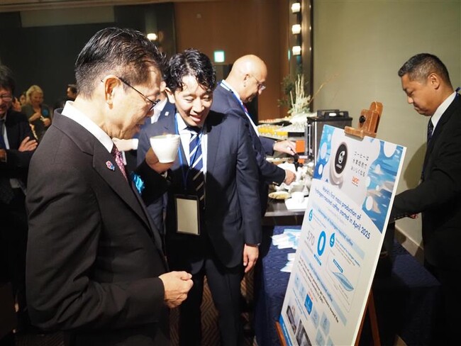 UCC、世界初の量産化を開始した水素焙煎コーヒーを第7回水素閣僚会議にて提供