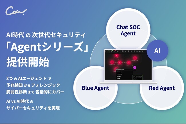CoWorker、AI時代の次世代セキュリティ「Agentシリーズ」3製品を提供開始