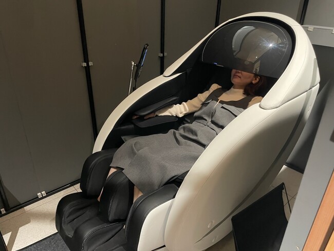 個室型休憩ブース「Relax Booth」実証実験を恵比寿ガーデンプレイスで実施