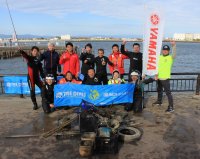 初めての水中清掃「浜名湖水中クリーン作戦」を実施