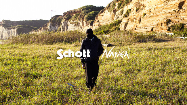 「Schott」×「NANGA」 コラボレーションモデルが発売!