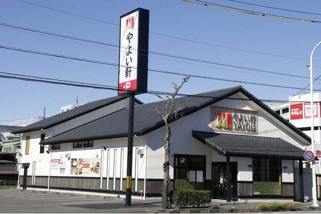 “上質な”イメージでデザインされた店舗 やよい軒 静岡SBS通り店