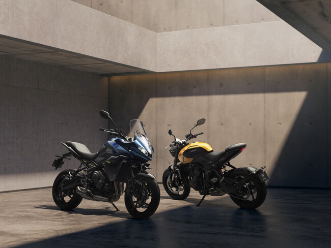 トライアンフから2026年モデルのTRIDENT 660とTIGER SPORT 660が大幅アップデートで登場!!