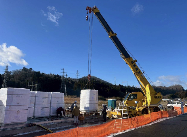 宮崎県仙台市にて系統用蓄電施設「NC仙台市青葉区上愛子蓄電所」蓄電池設置開始