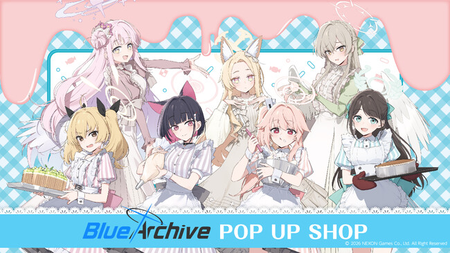 「ブルーアーカイブ POP UP SHOP」が15か所で開催決定!