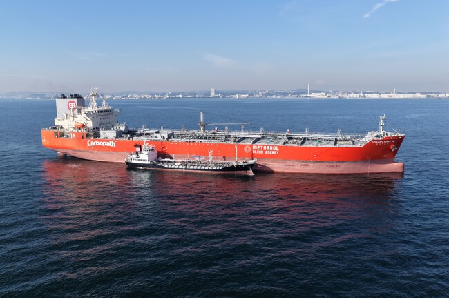 Ship to Shipによるメタノールバンカリングを京浜港横浜区(横浜港)錨地にて実施
