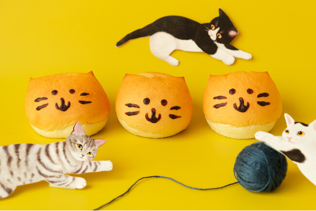 猫好き必見!2月22日は猫の日「にゃんこパン」1日限定 222円で販売!