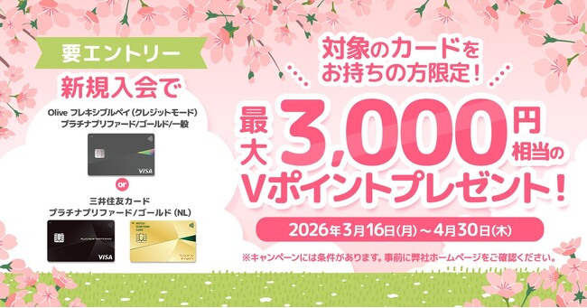 複数枚持ちキャンペーンを実施!対象カードの新規入会で最大3,000円相当プレゼント!