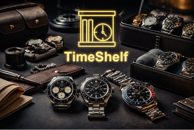 “所有から体験へ”ヴィンテージ腕時計レンタル「TimeShelf」リニューアル公開
