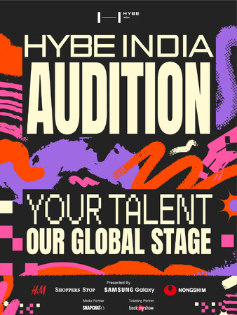 HYBE、インドで次世代のグローバルスターを発掘する大規模オーディションを開催