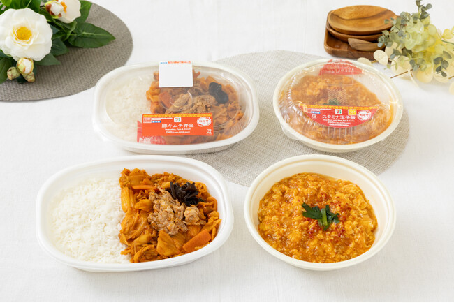 「町中華シリーズ」から「スタミナ玉子飯」&「豚キムチ弁当」が新登場!