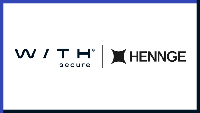 HENNGEとWithSecure、戦略的パートナーシップでグローバル提携