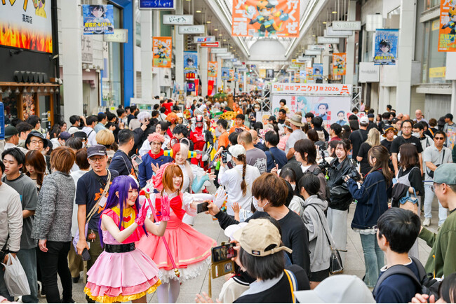 2万7060人来場 高知のまちがアニメ一色に!