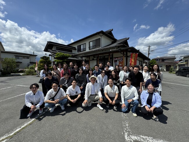 【福利厚生】いーふらん・「そば打ち体験&高級焼肉」社内バスツアーin山梨を開催!