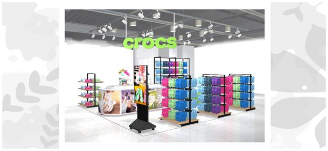 第3ターミナルにカジュアルフットウェアブランド CROCSが期間限定オープン!!