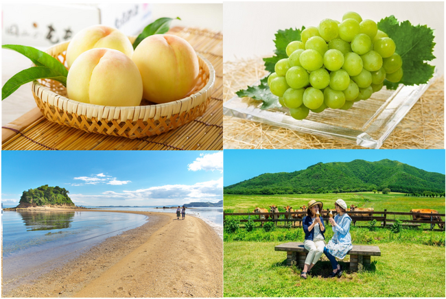 岡山の夏のおすすめ情報を公開!桃やぶどうのフルーツ狩りや涼スポットをご紹介