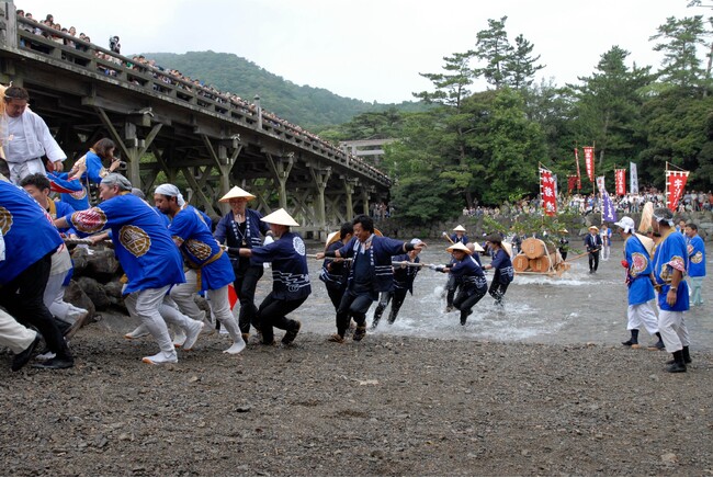【三重県・伊勢市】令和のお木曳 第1次お木曳行事(川曳)がはじまります