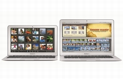 アップルが公開したMacBook Airの製品画像