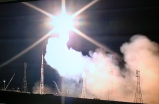 Image credit: NASA TV