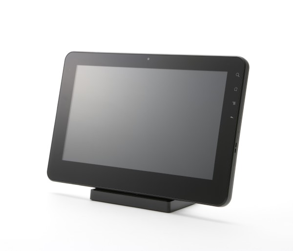 タブレット端末「TA117」とドッキングステーション「PDS117C01」のドッキングイメージ